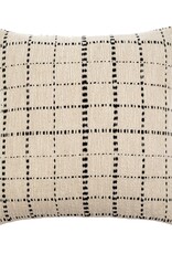 Handloom Check Pillow,20x20