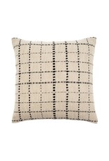 Handloom Check Pillow, 20x20