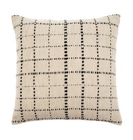 Handloom Check Pillow,20x20