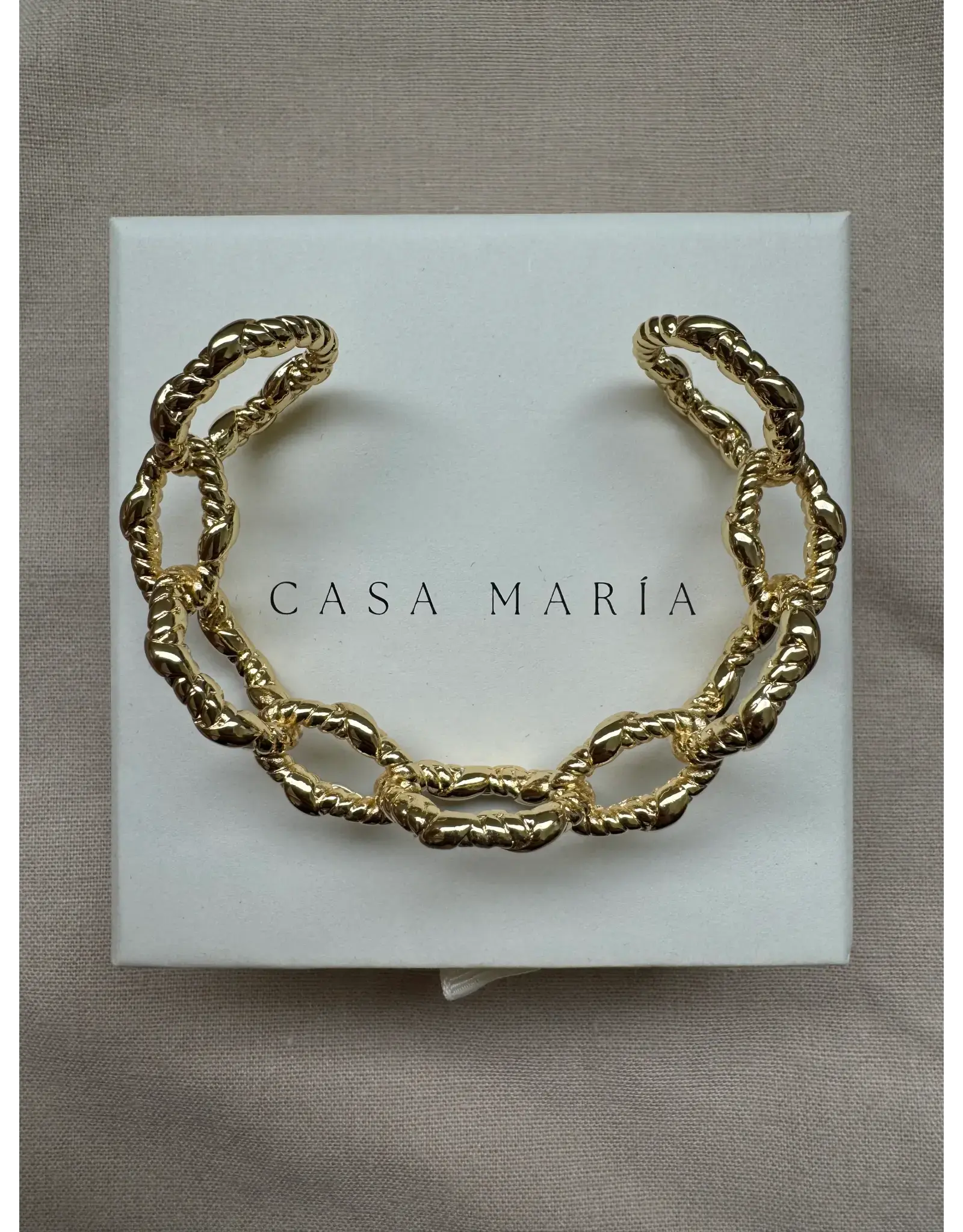 Rope Open Bangle