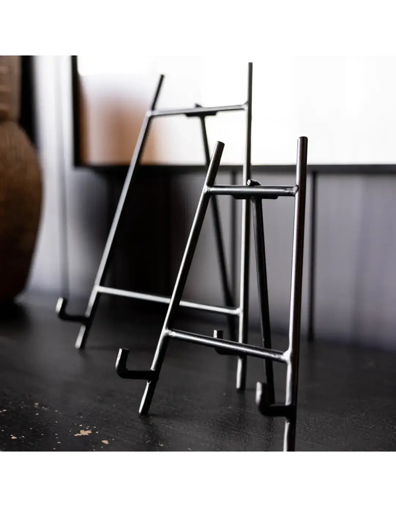 Art Photo Easel Black Iron