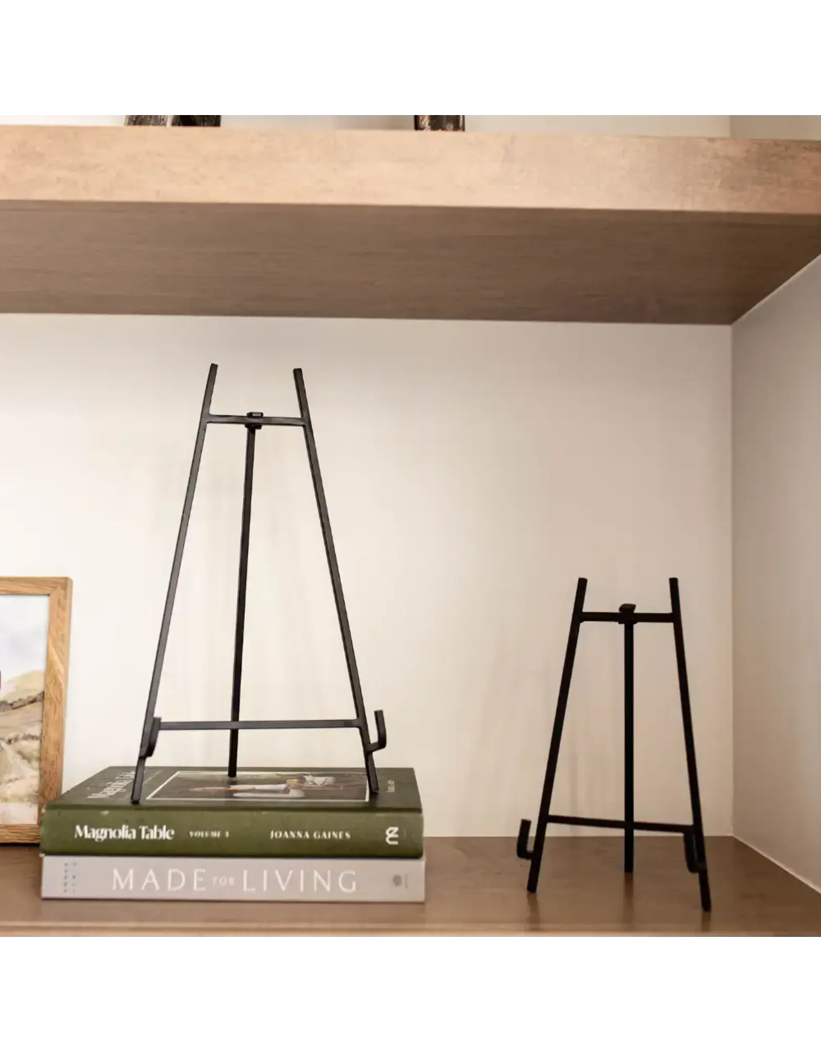 Art Photo Easel Black Iron