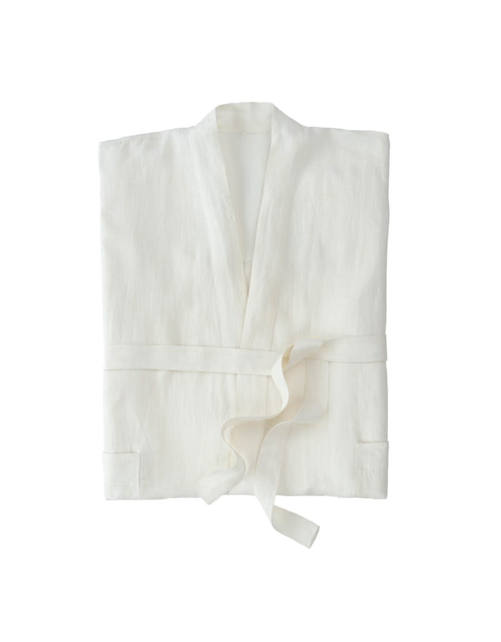 Linen Robe, Ivory
