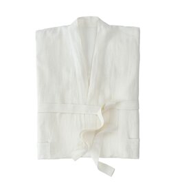 Linen Robe, Ivory