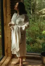 Linen Robe, Ivory