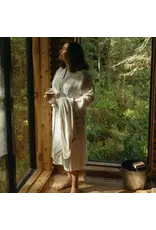 Linen Robe, Ivory