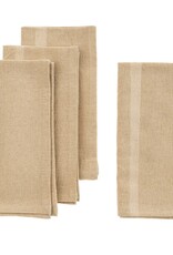 Stripe Resist Napkins S/4