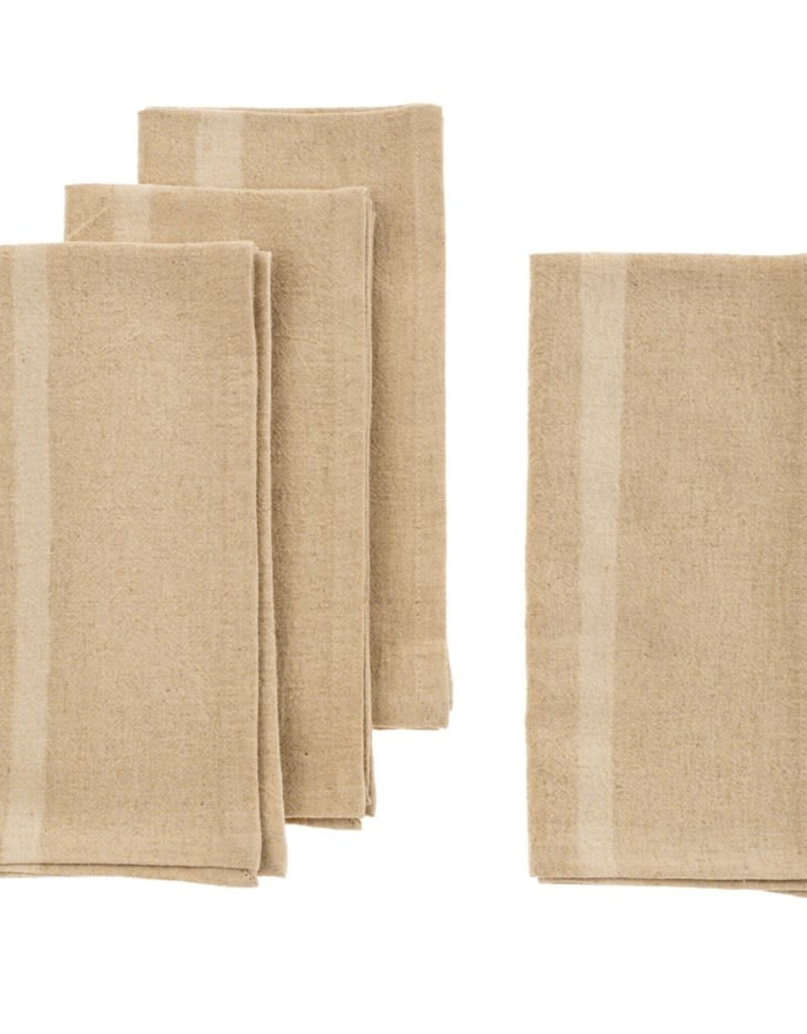 Stripe Resist Napkins S/4