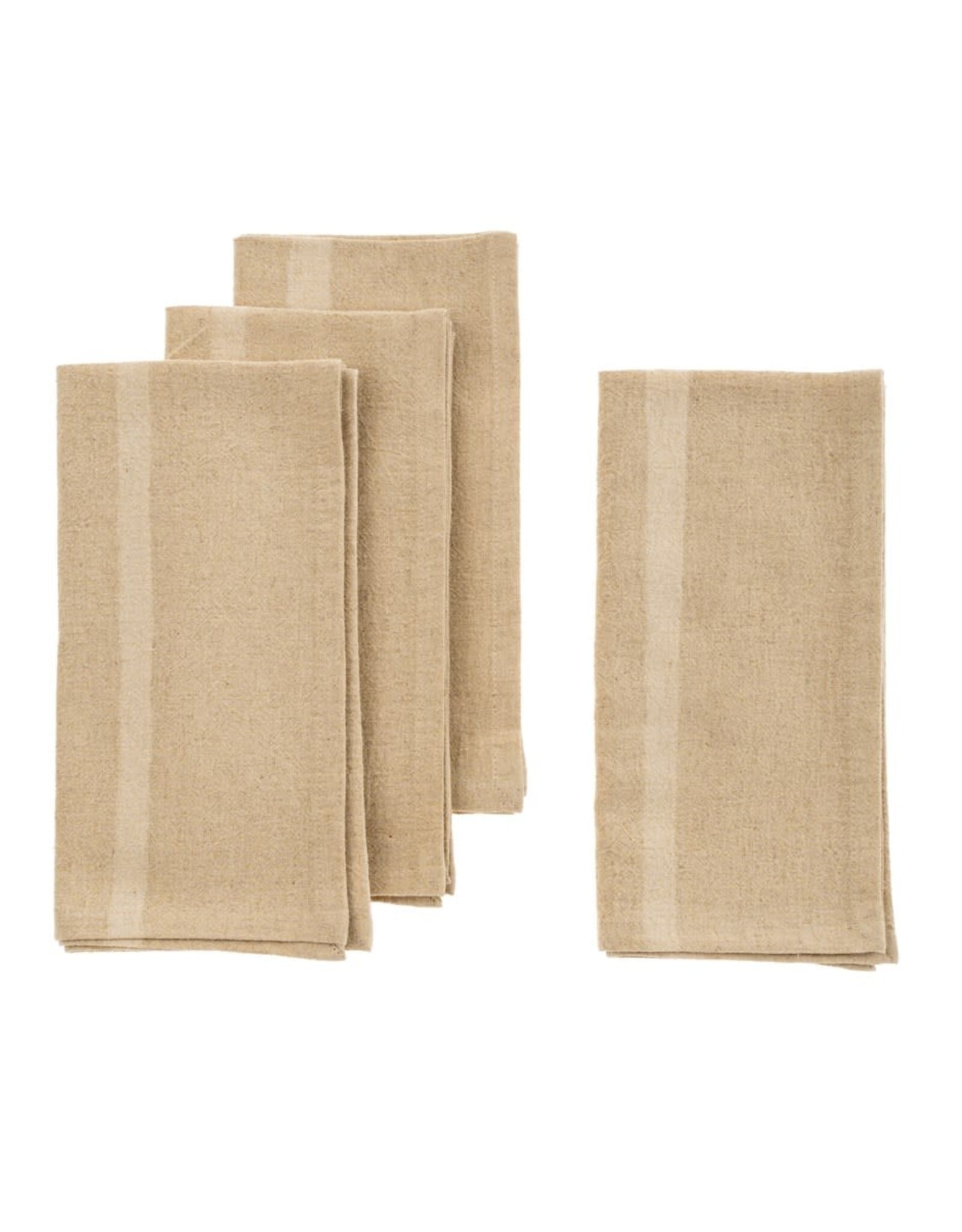 Stripe Resist Napkins S/4