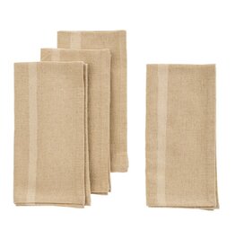 Stripe Resist Napkins S/4