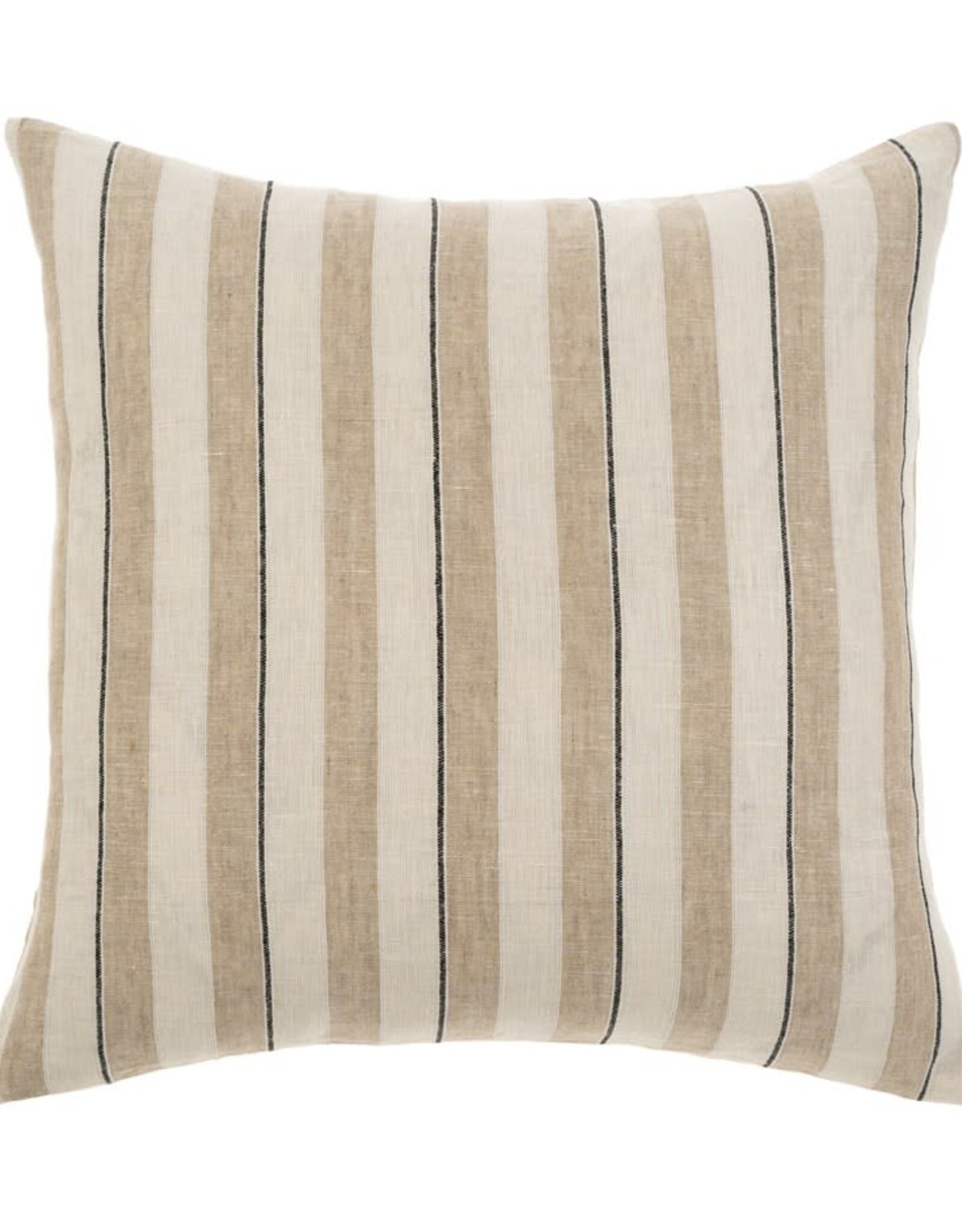Seaside Stripe Linen Pillow,  20x20