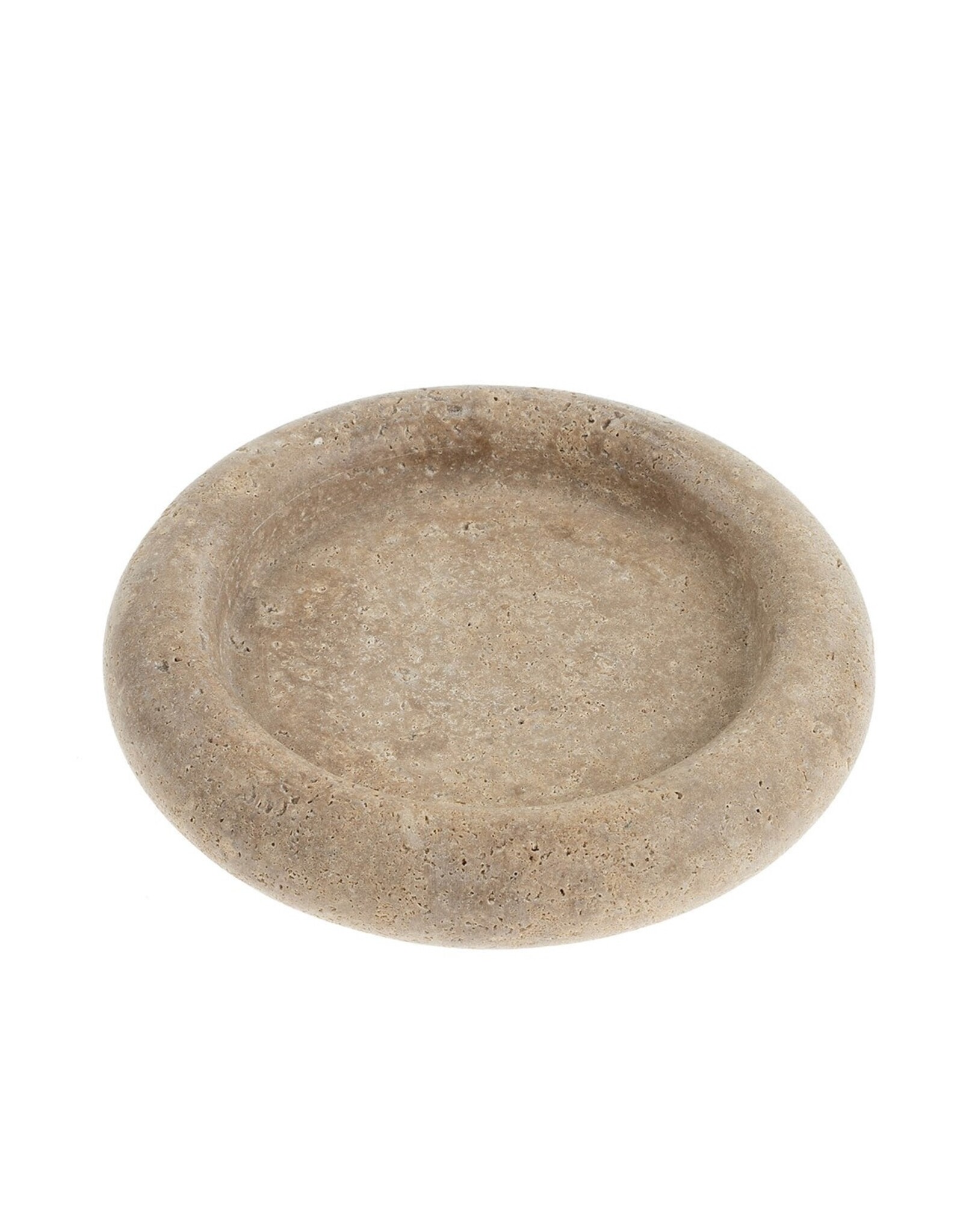 Travertine Tube Tray, Small