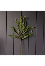 Cypress Pine Real Touch Green Faux Stem Medium