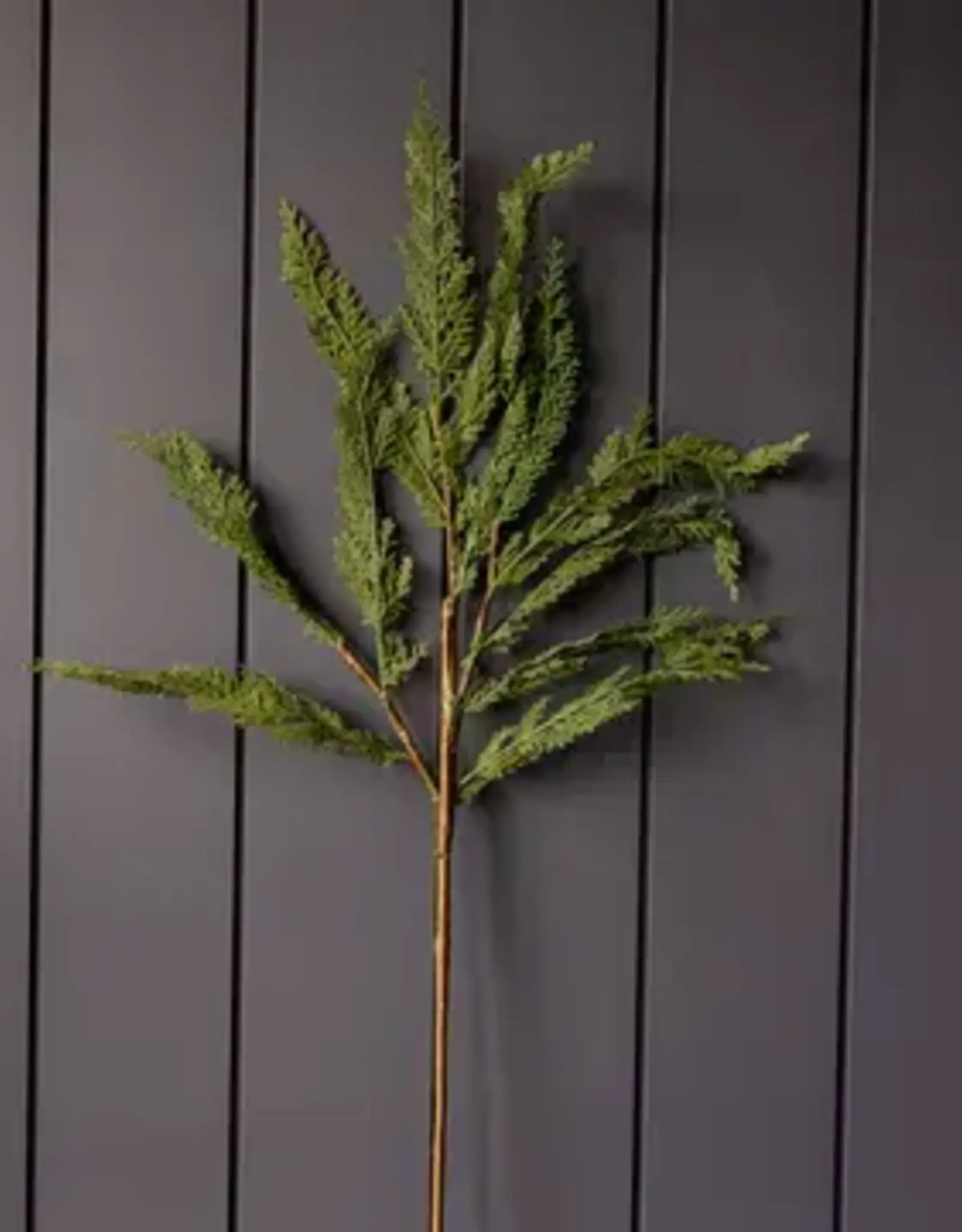 Cypress Pine Real Touch Green Faux Stem Medium