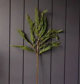Cypress Pine Real Touch Green Faux Stem Medium