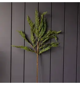 Cypress Pine Real Touch Green Faux Stem Medium
