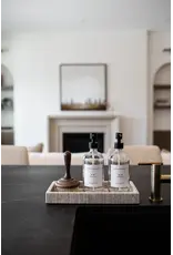 Clear Soap Bottle Dispenser with Label