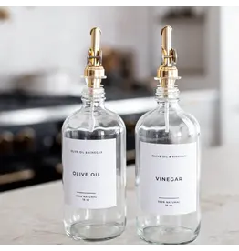 Oil and Vinegar Glass Bottles