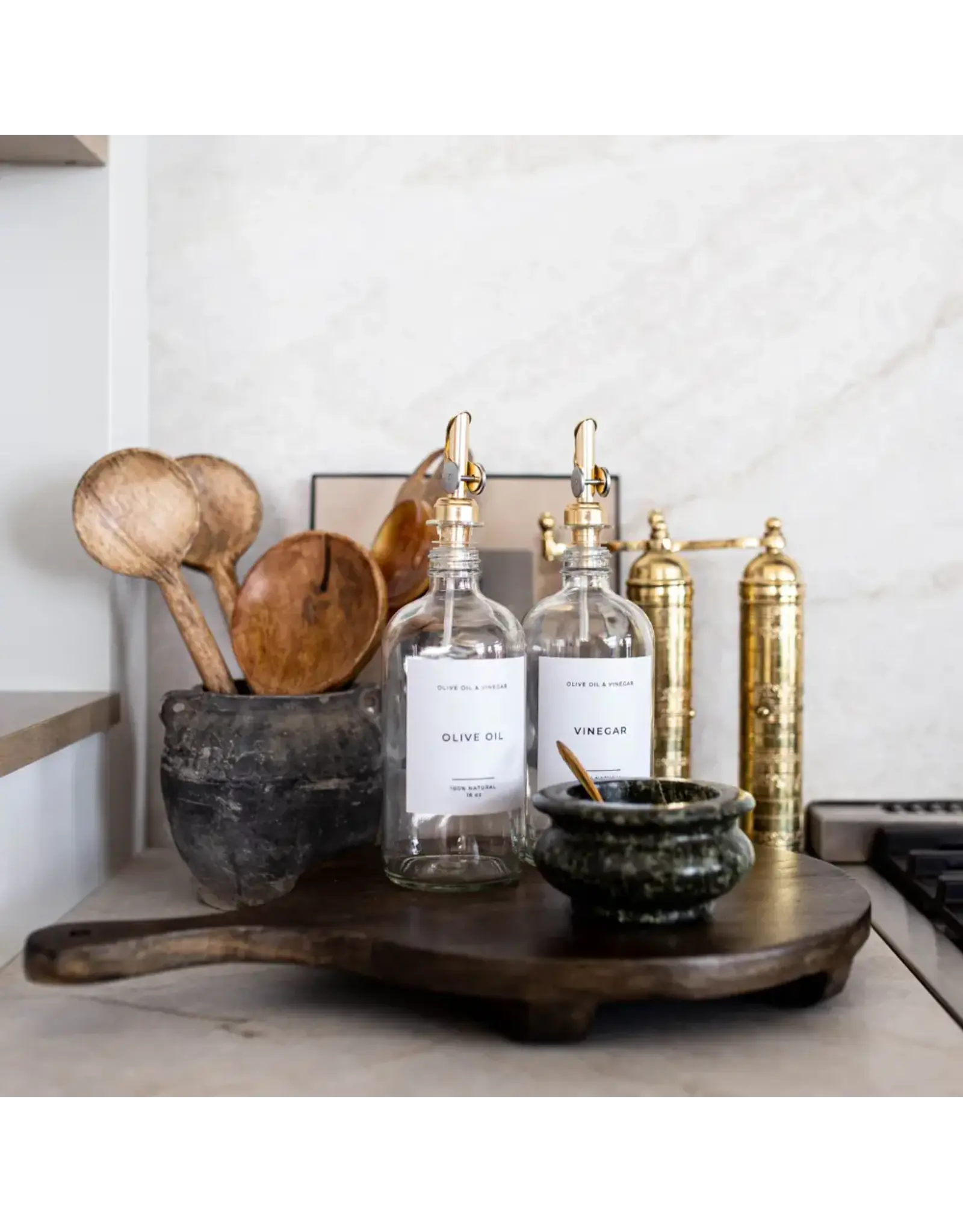 Oil and Vinegar Glass Bottles