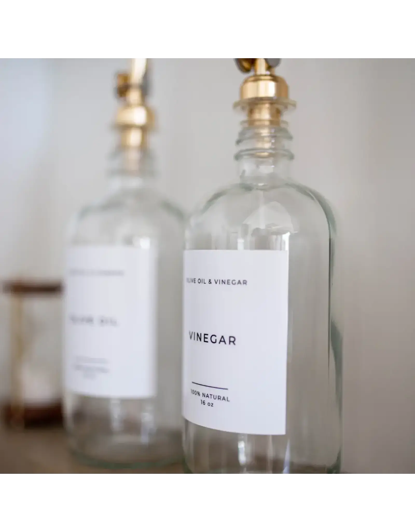 Oil and Vinegar Glass Bottles
