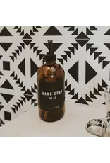 16oz Amber Glass Soap Dispenser