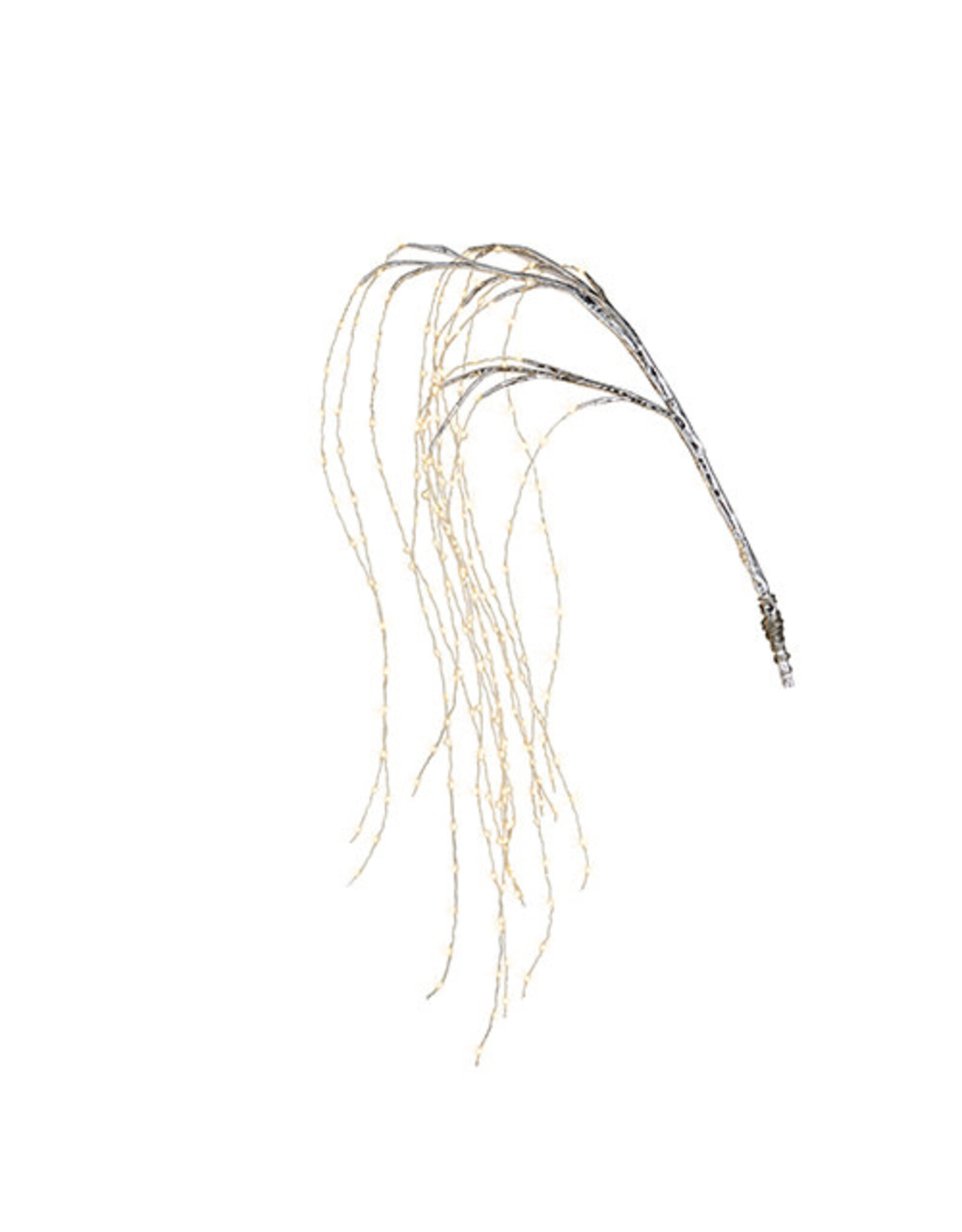 59.5" Silver Cascading Lighted Branch