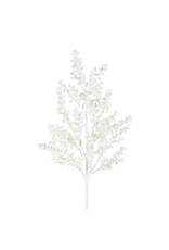 29" Snowy White Berry Spray