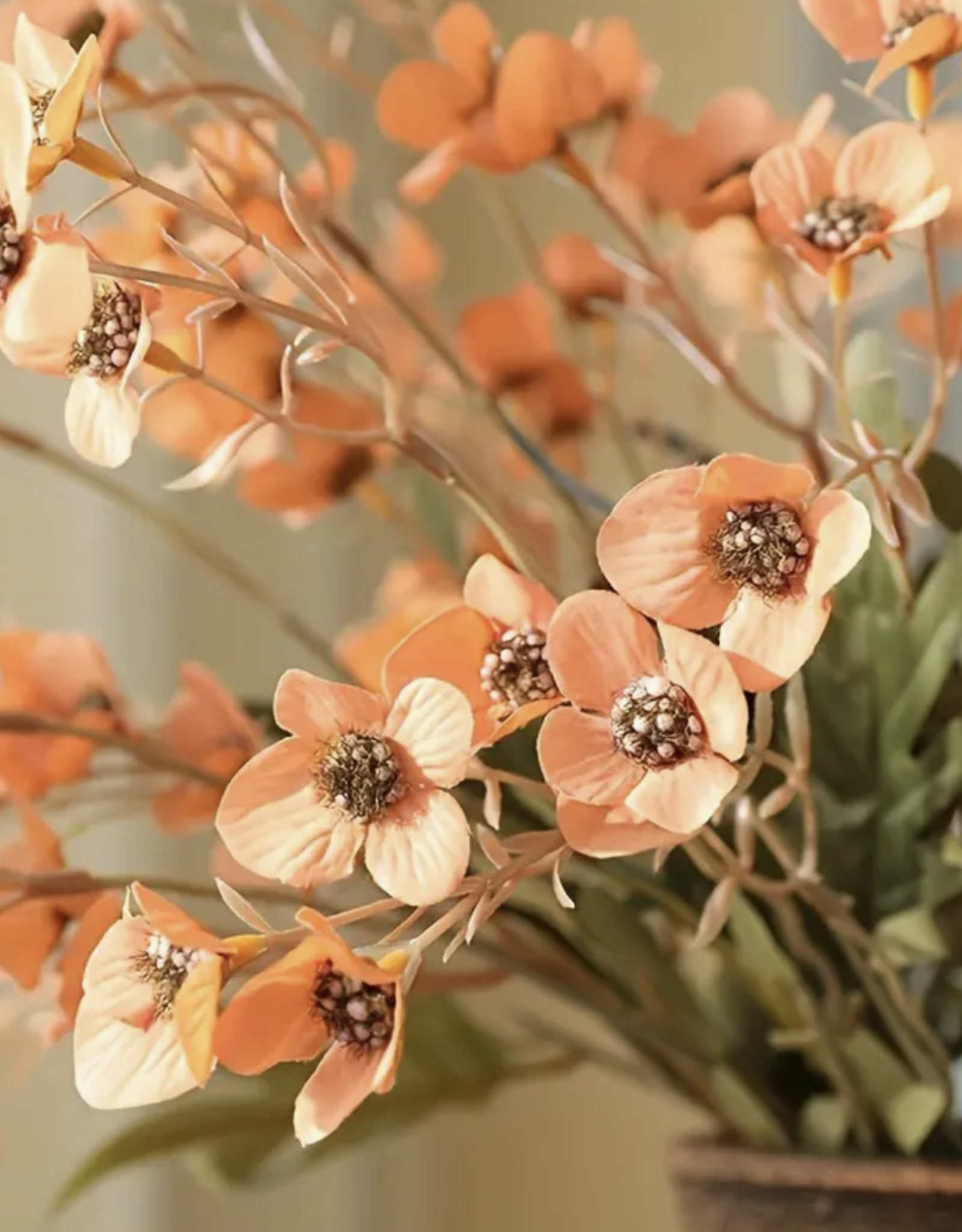Artificial Daisy Stems, Orange