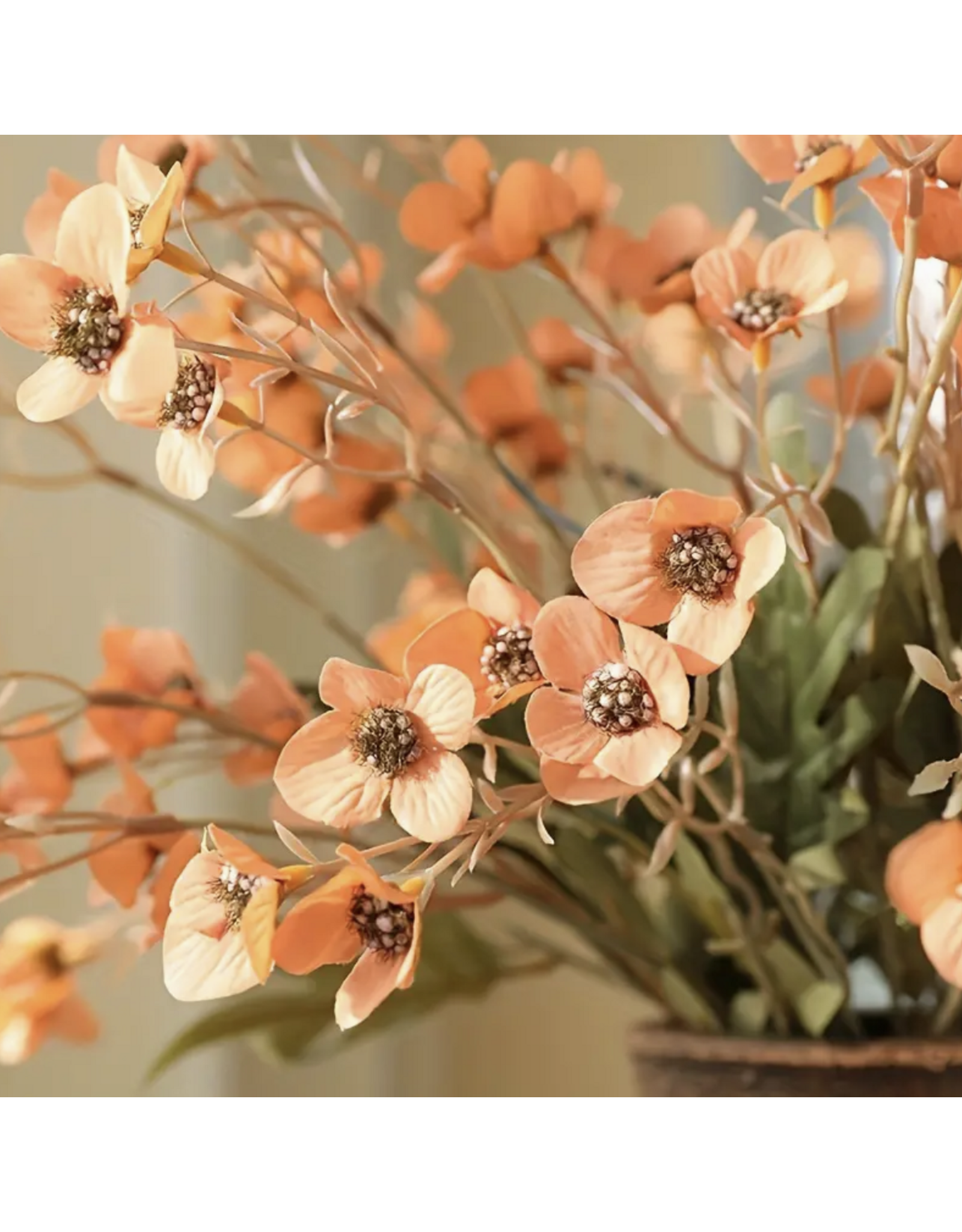 Artificial Daisy Stems, Orange