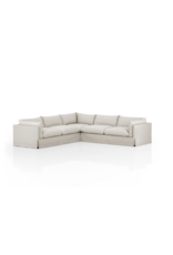 Habitat Slipcover 3pc Sectional in Valley Nimbus-122"