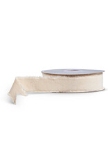 1.5" X 10 Yds Ivory Velvet Ribbon