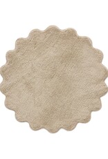 Bathmat Tufted Round Scallop Edge