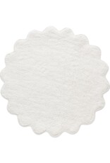 Bathmat Tufted Round Scallop Edge