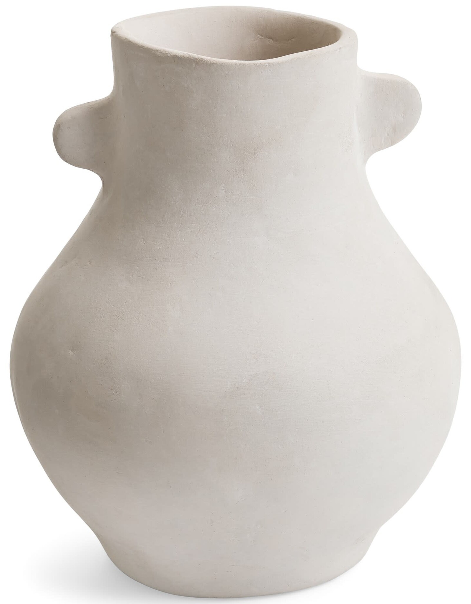 Vase Paper Mache w/ Small Handles