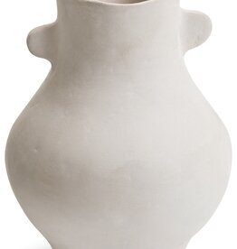 Vase Paper Mache w/ Small Handles