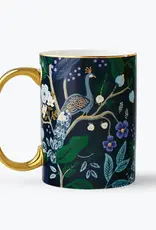 Peacock Porcelain Mug
