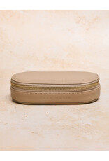 Travel Jewelry Case, Mocha