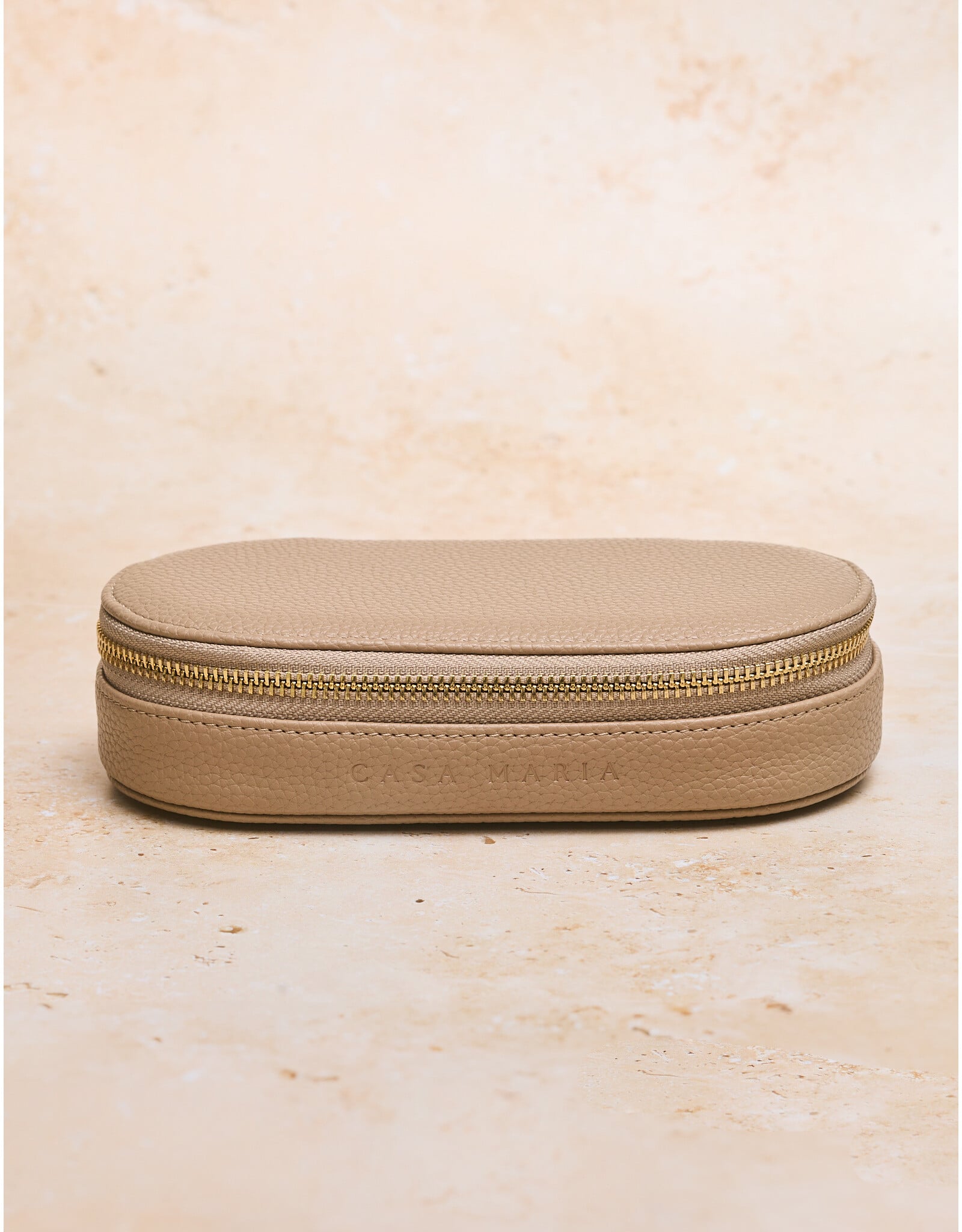 Travel Jewelry Case, Mocha