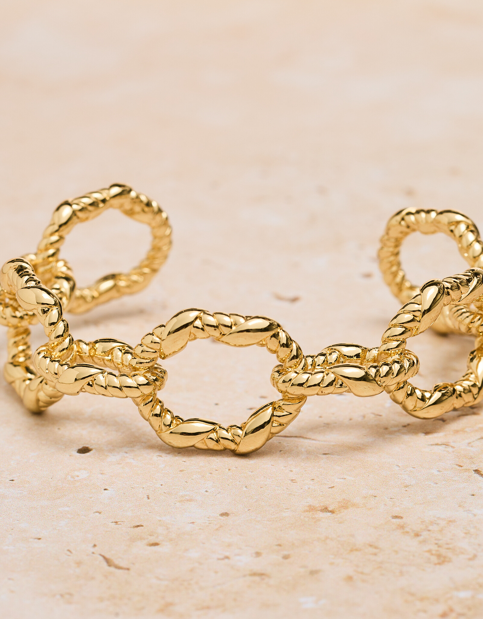 Rope Open Bangle