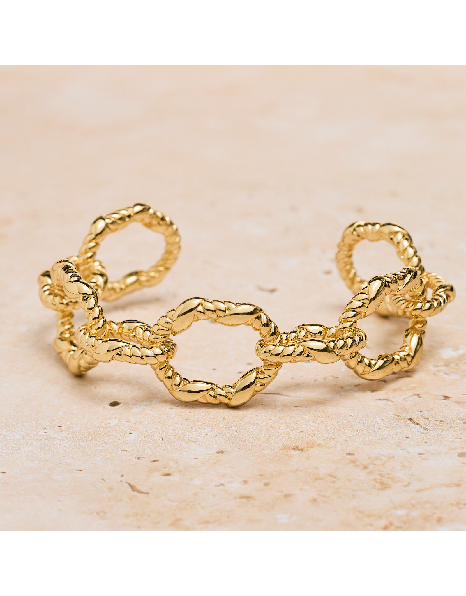 Rope Open Bangle