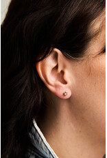 Flower Single Zirconia Studs