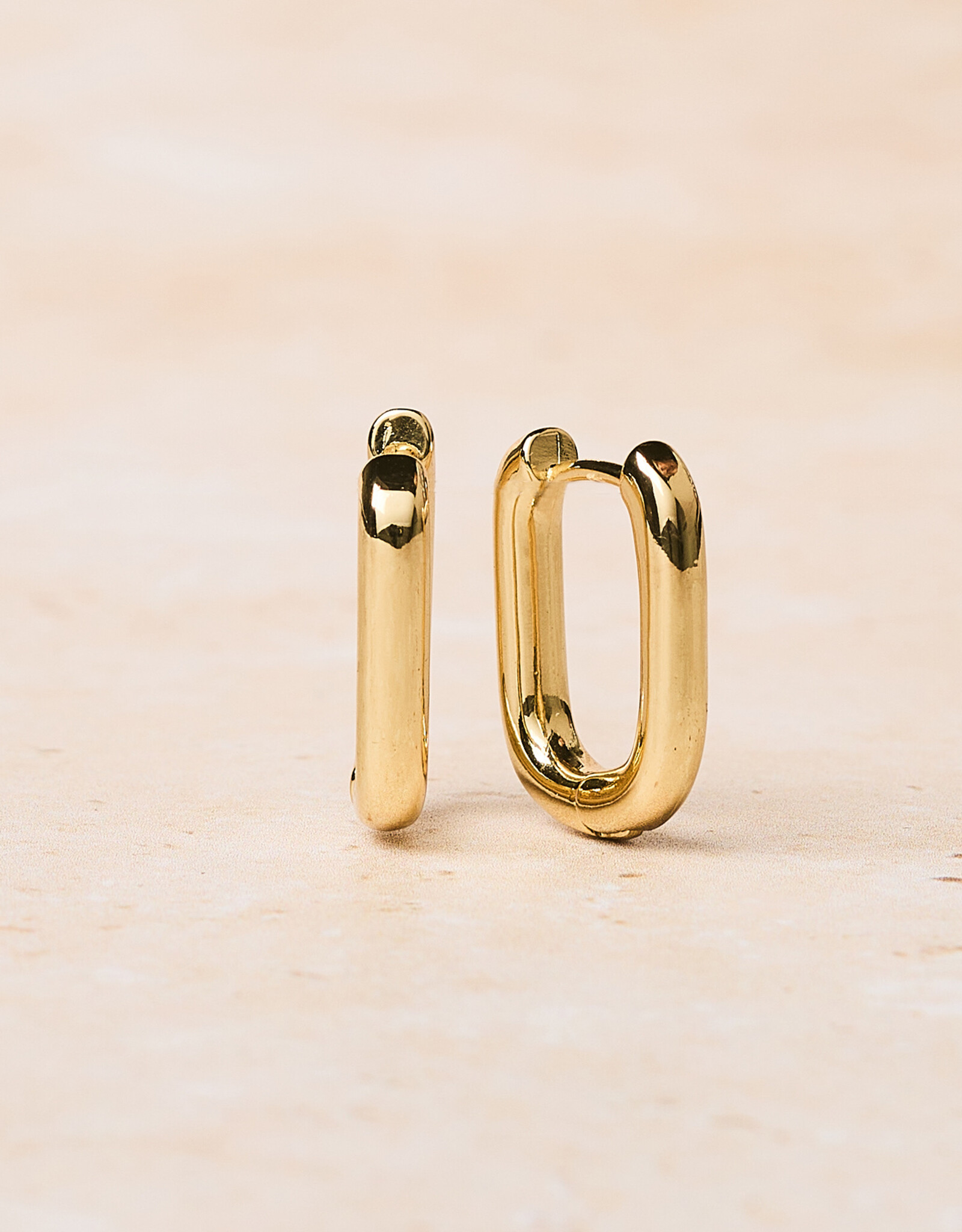 Bold Rectangular Hoops