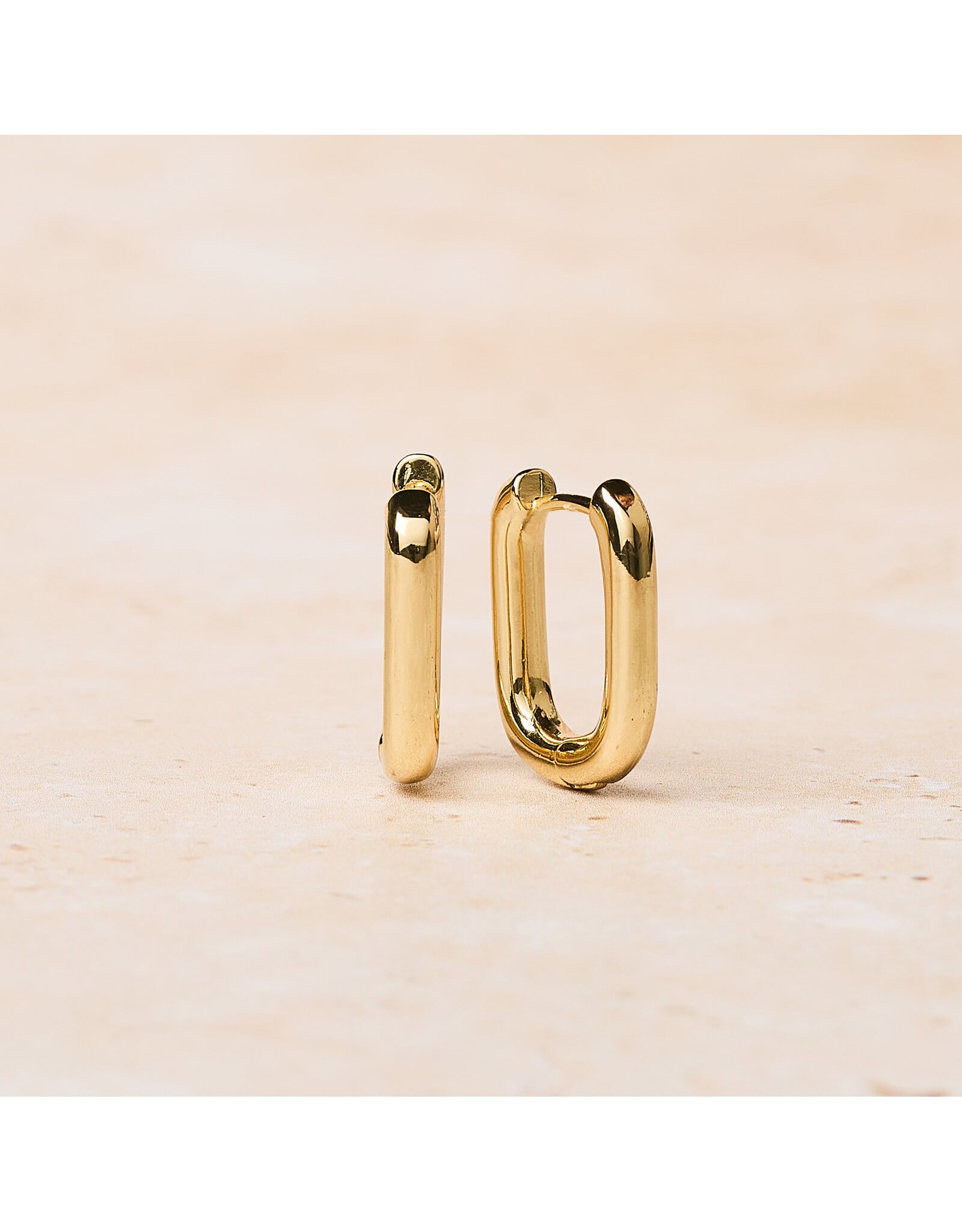 Bold Rectangular Hoops