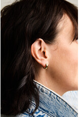 Bold Huggie Hoops, Medium