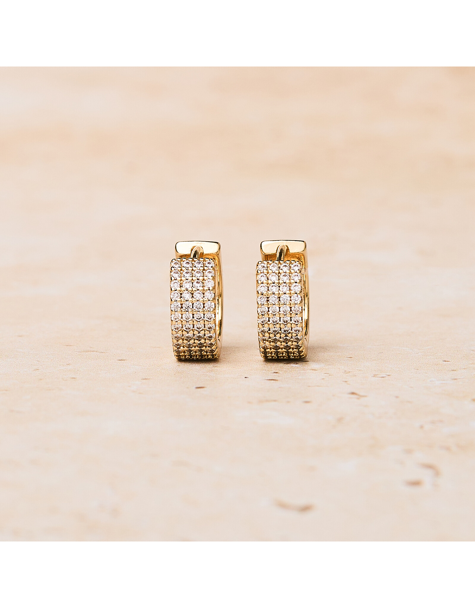 Bold Cz Hoops