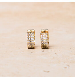 Bold Cz Hoops