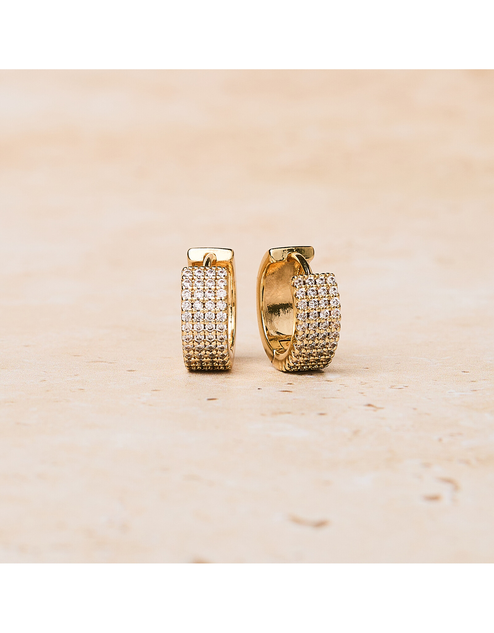 Bold Cz Hoops