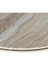 Corbett Coffee Table in Textured Matte White