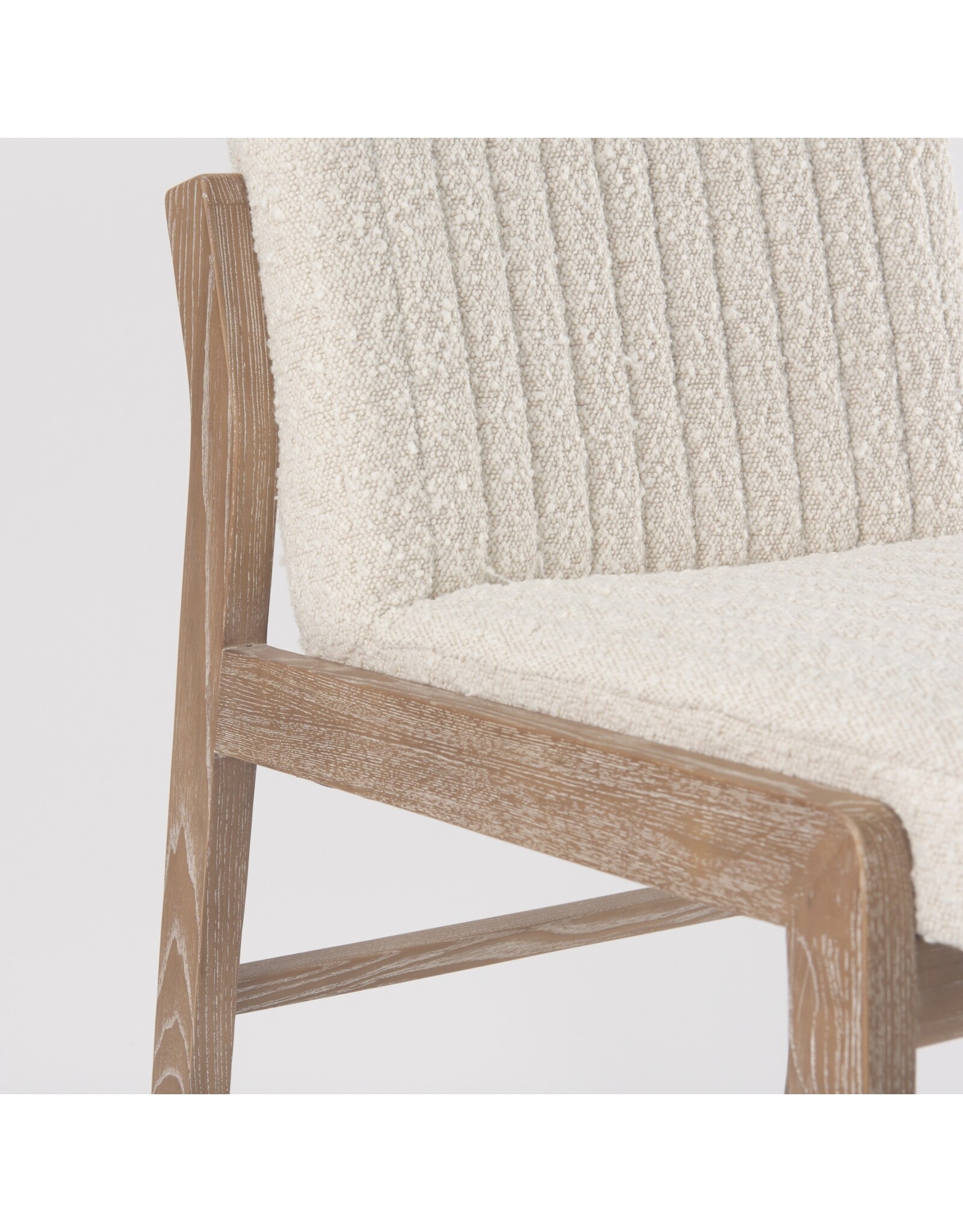 Tahoe Cream Boucle Dining Chair