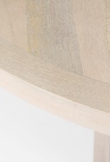 Liesl Round Dining Table in Natural Wood